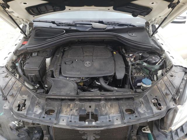 4JGDA5HB8CA025806 - 2012 MERCEDES-BENZ ML 350 4MATIC WHITE photo 11