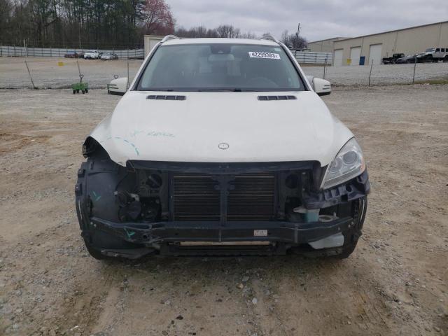 4JGDA5HB8CA025806 - 2012 MERCEDES-BENZ ML 350 4MATIC WHITE photo 5
