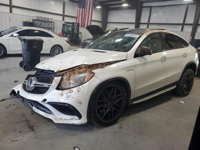 4JGED7FB3KA140743 - 2019 MERCEDES-BENZ GLE COUPE 63 AMG-S WHITE photo 1