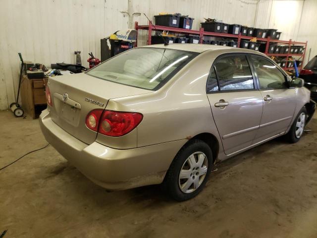 1NXBR32E25Z427328 - 2005 TOYOTA COROLLA CE GOLD photo 3