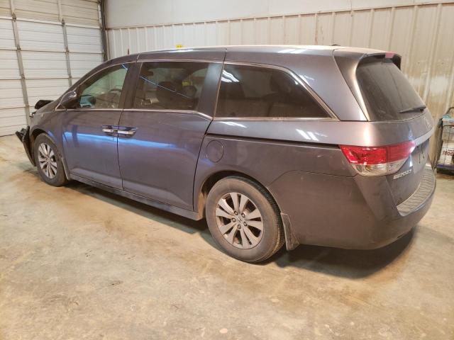 5FNRL5H32GB121232 - 2016 HONDA ODYSSEY SE GRAY photo 2