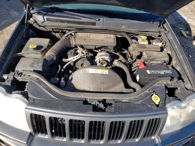 1J8GR48KX7C615643 - 2007 JEEP GRAND CHER LAREDO GRAY photo 12