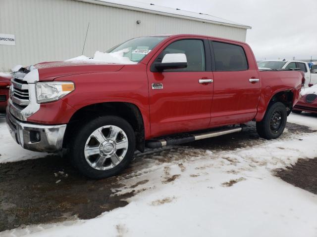 5TFAW5F15HX594507 - 2017 TOYOTA TUNDRA CREWMAX 1794 RED photo 1