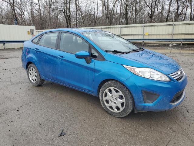 3FADP4BJ9CM172982 - 2012 FORD FIESTA SE BLUE photo 4