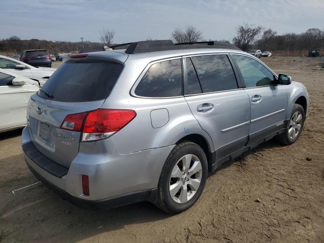 4S4BRBKC0C3205379 - 2012 SUBARU OUTBACK 2.5I LIMITED SILVER photo 3