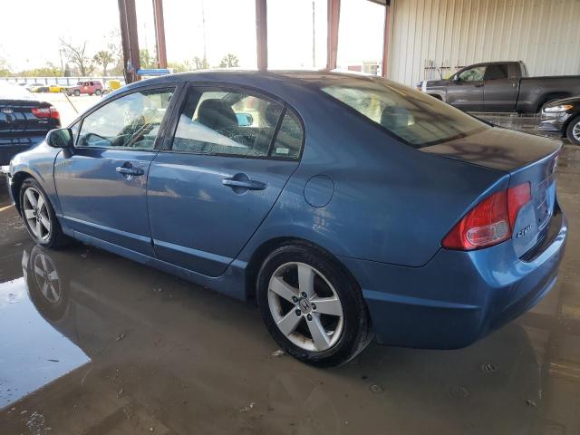 1HGFA16848L071157 - 2008 HONDA CIVIC EX BLUE photo 2