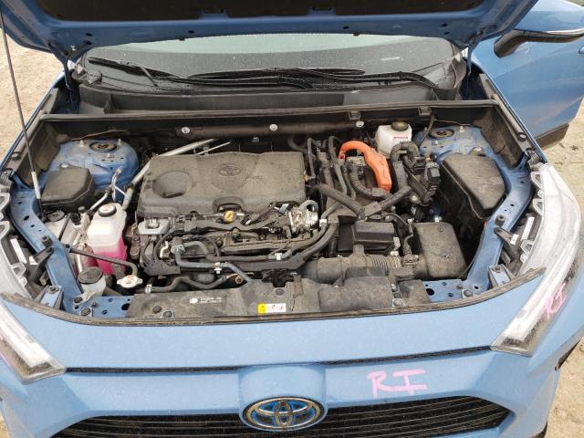 2T3T6RFV9NW030846 - 2022 TOYOTA RAV4 SE BLUE photo 12