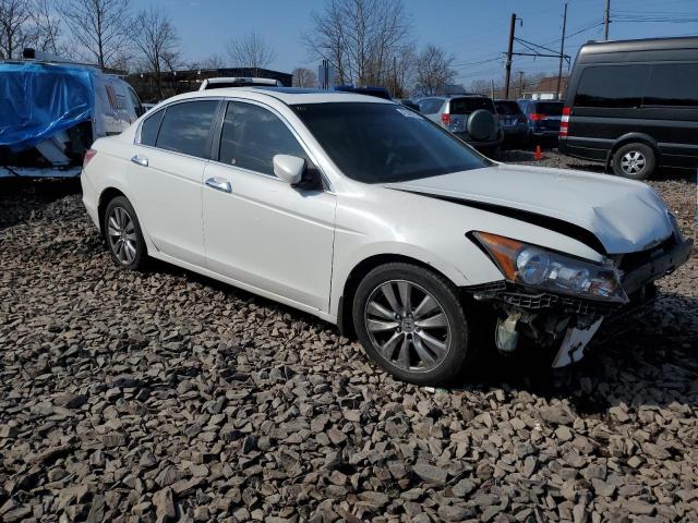 1HGCP3F82BA024497 - 2011 HONDA ACCORD EXL WHITE photo 4