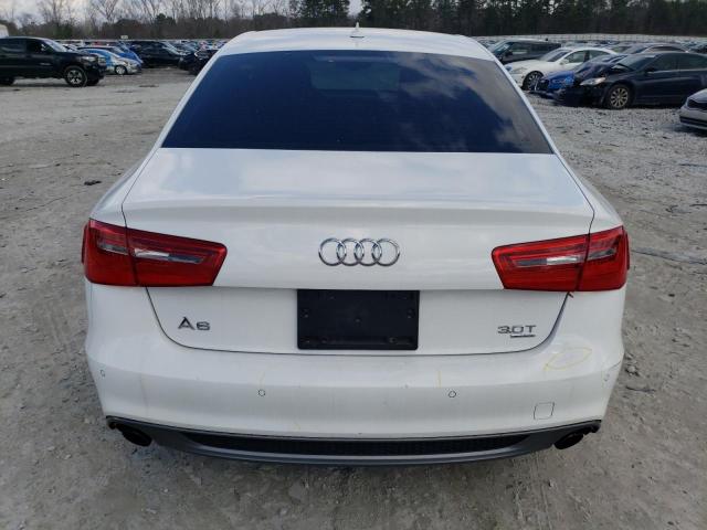 WAUHGAFC8DN010464 - 2013 AUDI A6 PRESTIGE WHITE photo 6