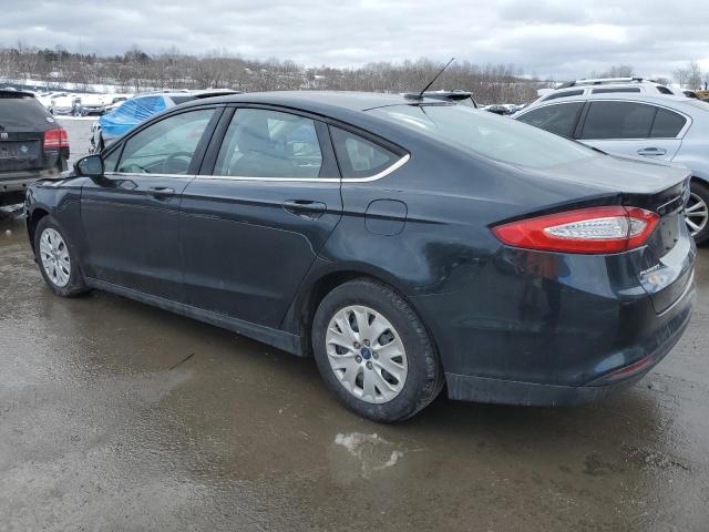 3FA6P0G79ER133085 - 2014 FORD FUSION S BLACK photo 2