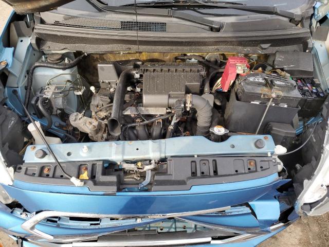 ML32A3HJ2HH003647 - 2017 MITSUBISHI MIRAGE ES BLUE photo 11