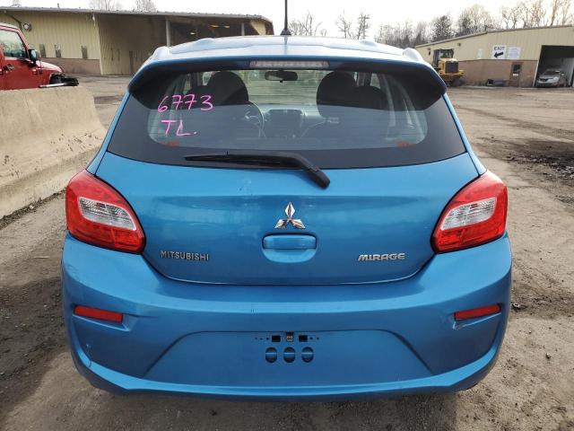 ML32A3HJ2HH003647 - 2017 MITSUBISHI MIRAGE ES BLUE photo 6