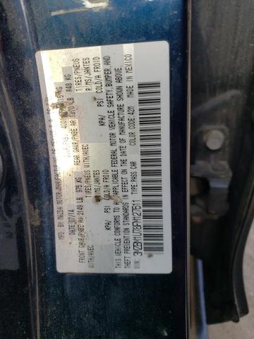 3MZBM1U78FM127611 - 2015 MAZDA 3 SPORT BLUE photo 12