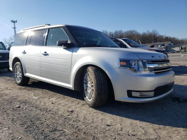 2FMHK6C87KBA24441 - 2019 FORD FLEX SEL SILVER photo 4