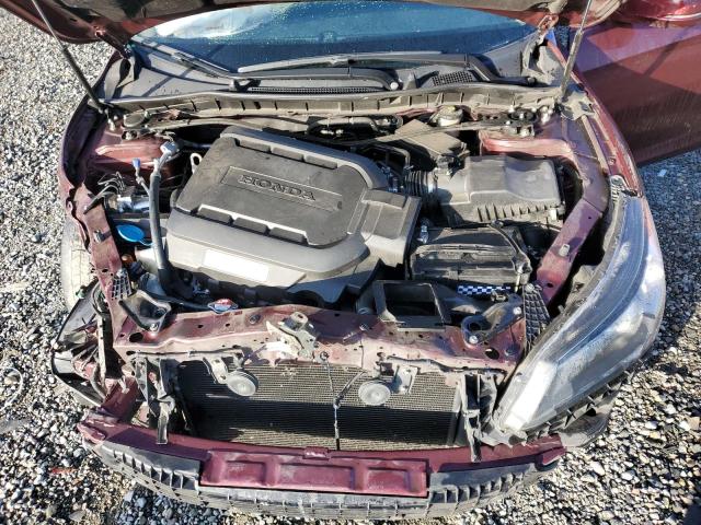 1HGCR3F89EA015309 - 2014 HONDA ACCORD EXL MAROON photo 11