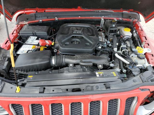 1C4HJXEN6MW687534 - 2021 JEEP WRANGLER U SAHARA RED photo 11