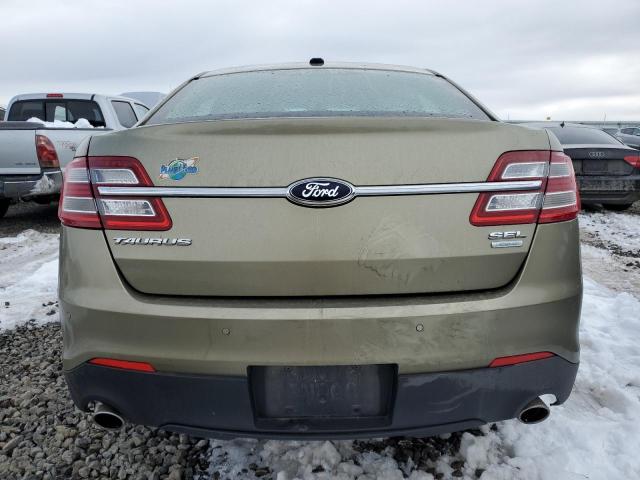 1FAHP2E93DG230586 - 2013 FORD TAURUS SEL GREEN photo 6