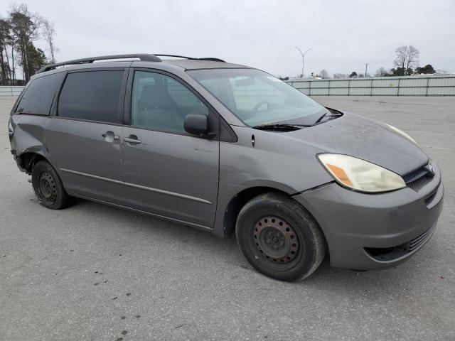 5TDZA23C05S258819 - 2005 TOYOTA SIENNA CE CHARCOAL photo 4