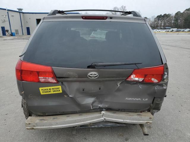 5TDZA23C05S258819 - 2005 TOYOTA SIENNA CE CHARCOAL photo 6