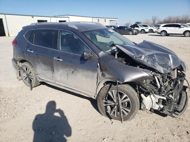 JN8AT2MVXHW258844 - 2017 NISSAN ROGUE S GRAY photo 4