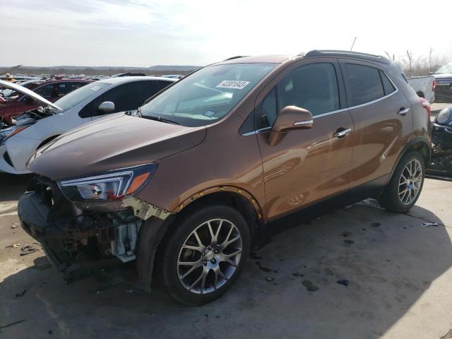 KL4CJ1SBXHB034598 - 2017 BUICK ENCORE SPORT TOURING BROWN photo 1