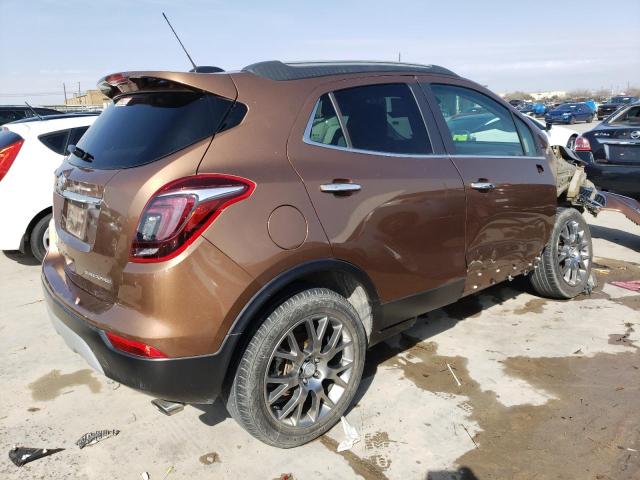 KL4CJ1SBXHB034598 - 2017 BUICK ENCORE SPORT TOURING BROWN photo 3