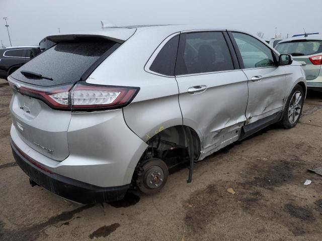 2FMPK4K83GBB77732 - 2016 FORD EDGE TITANIUM SILVER photo 3