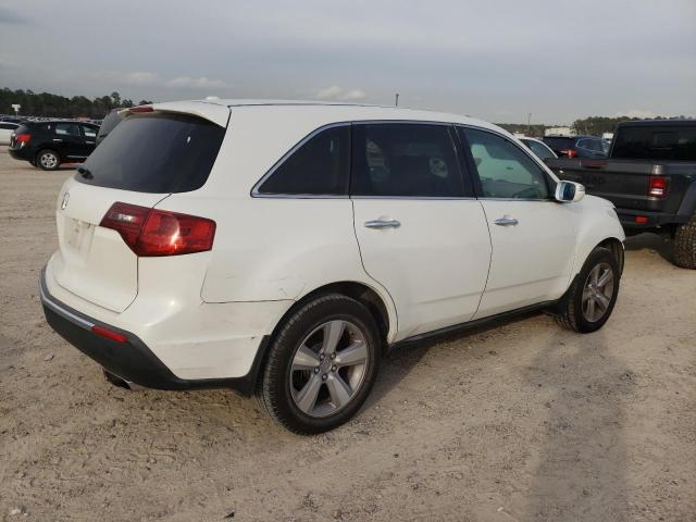 2HNYD2H20CH505507 - 2012 ACURA MDX WHITE photo 3