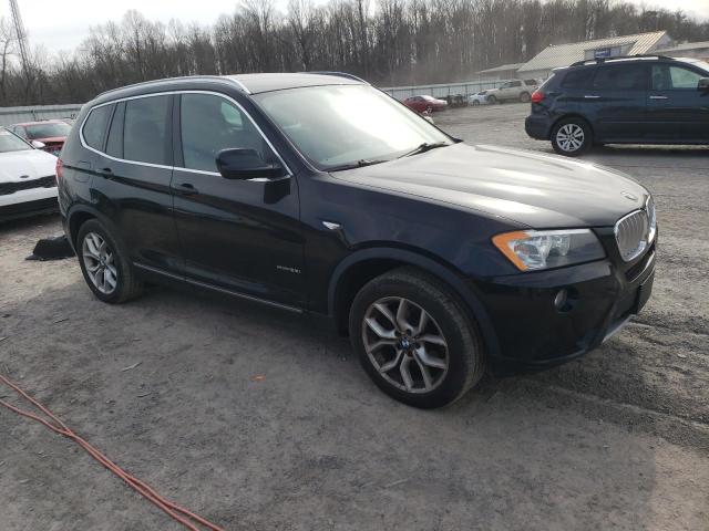 5UXWX9C56D0A30578 - 2013 BMW X3 XDRIVE28I BLACK photo 4