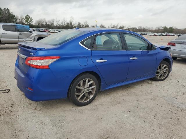 3N1AB7AP2FY232636 - 2015 NISSAN SENTRA S BLUE photo 3