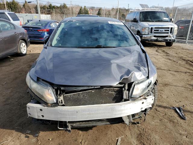 19XFB2F93FE253383 - 2015 HONDA CIVIC EXL GRAY photo 5