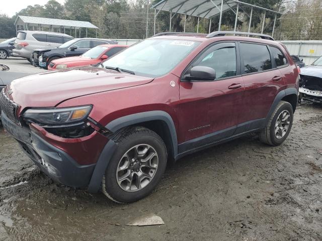 1C4PJMBX6LD613203 - 2020 JEEP CHEROKEE TRAILHAWK BURGUNDY photo 1