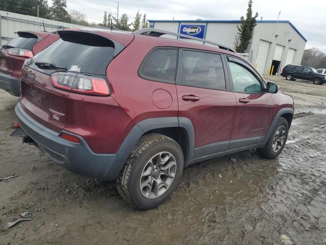 1C4PJMBX6LD613203 - 2020 JEEP CHEROKEE TRAILHAWK BURGUNDY photo 3