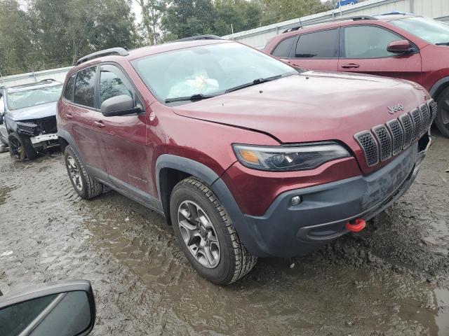 1C4PJMBX6LD613203 - 2020 JEEP CHEROKEE TRAILHAWK BURGUNDY photo 4