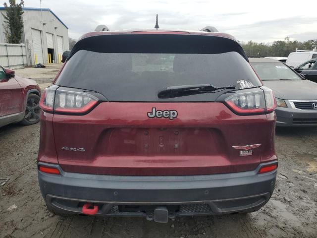 1C4PJMBX6LD613203 - 2020 JEEP CHEROKEE TRAILHAWK BURGUNDY photo 6