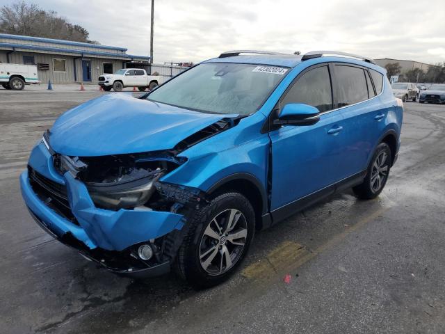 JTMWFREV6JD122230 - 2018 TOYOTA RAV4 ADVENTURE BLUE photo 1