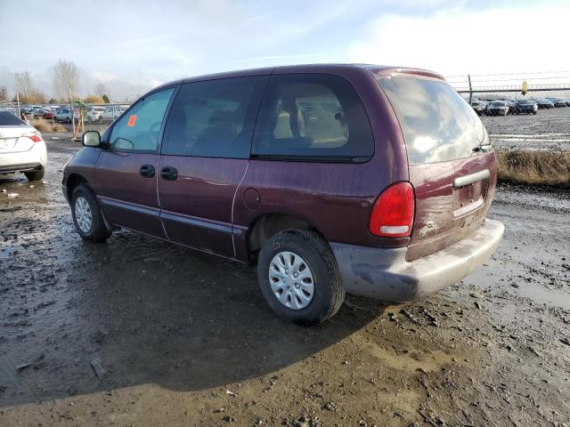 2P4FP2534WR732890 - 1998 PLYMOUTH VOYAGER PURPLE photo 2