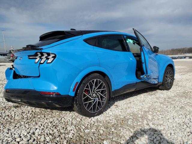 3FMTK4SX7NMA30606 - 2022 FORD MUSTANG MA GT BLUE photo 3