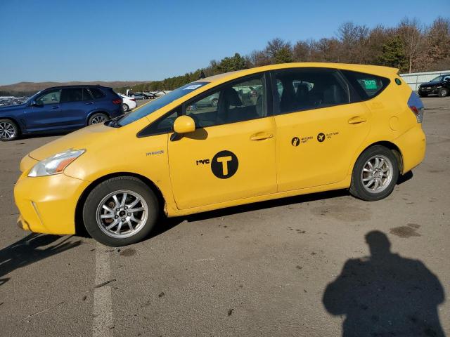 JTDZN3EU4E3308509 - 2014 TOYOTA PRIUS V YELLOW photo 1