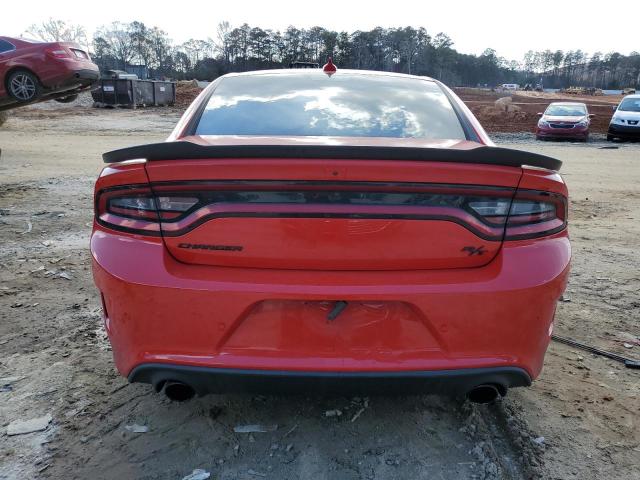 2C3CDXCT1MH656438 - 2021 DODGE CHARGER R/T RED photo 6