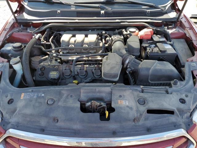 1FAHP2F85EG130948 - 2014 FORD TAURUS LIMITED BURGUNDY photo 11