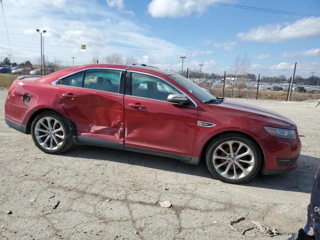 1FAHP2F85EG130948 - 2014 FORD TAURUS LIMITED BURGUNDY photo 4