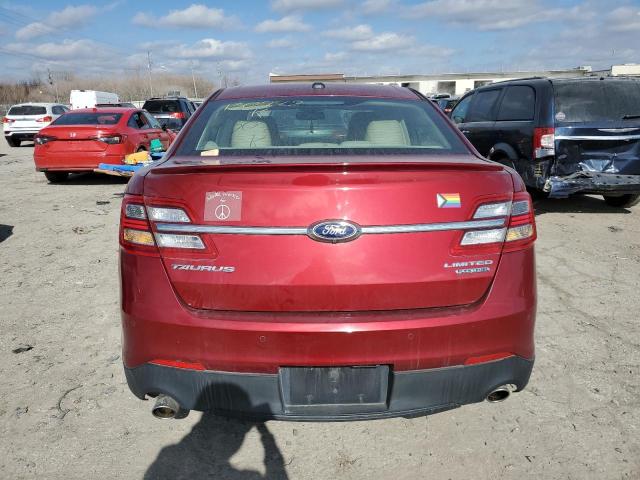 1FAHP2F85EG130948 - 2014 FORD TAURUS LIMITED BURGUNDY photo 6