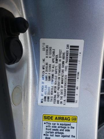 19UUA9F53DA003630 - 2013 ACURA TL TECH SILVER photo 12