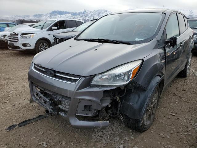 1FMCU9H9XDUC56536 - 2013 FORD ESCAPE SEL GRAY photo 1