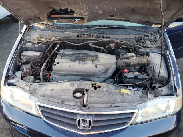 5FNRL18673B117304 - 2003 HONDA ODYSSEY EX BLUE photo 12