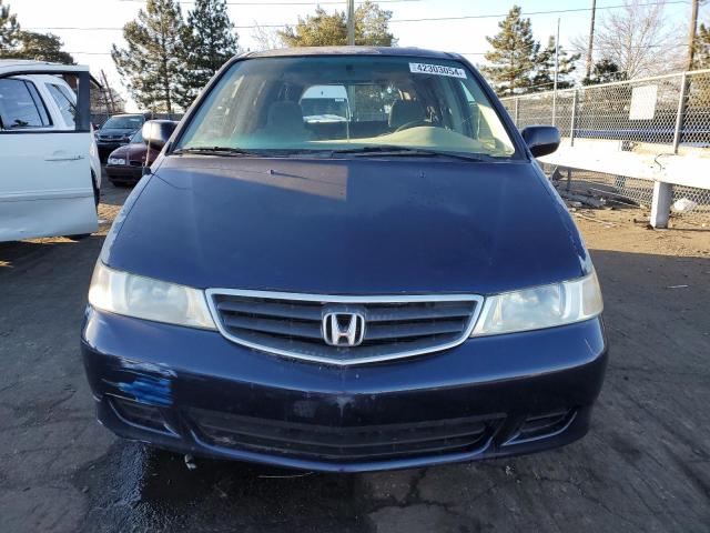 5FNRL18673B117304 - 2003 HONDA ODYSSEY EX BLUE photo 5