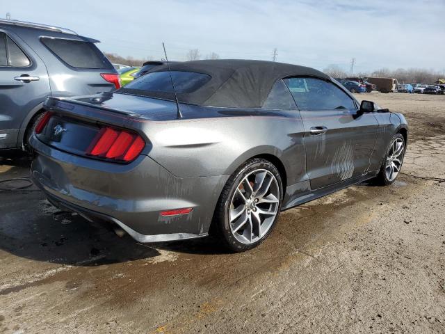 1FATP8UH8G5255960 - 2016 FORD MUSTANG GRAY photo 3