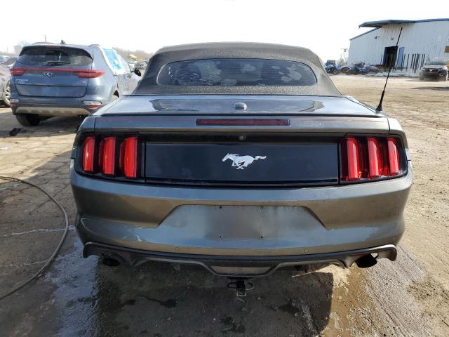1FATP8UH8G5255960 - 2016 FORD MUSTANG GRAY photo 6