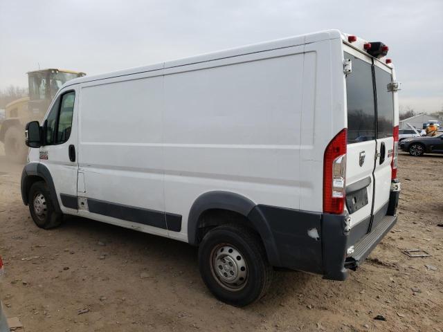 3C6TRVAG9JE104840 - 2018 RAM PROMASTER 1500 STANDARD WHITE photo 2